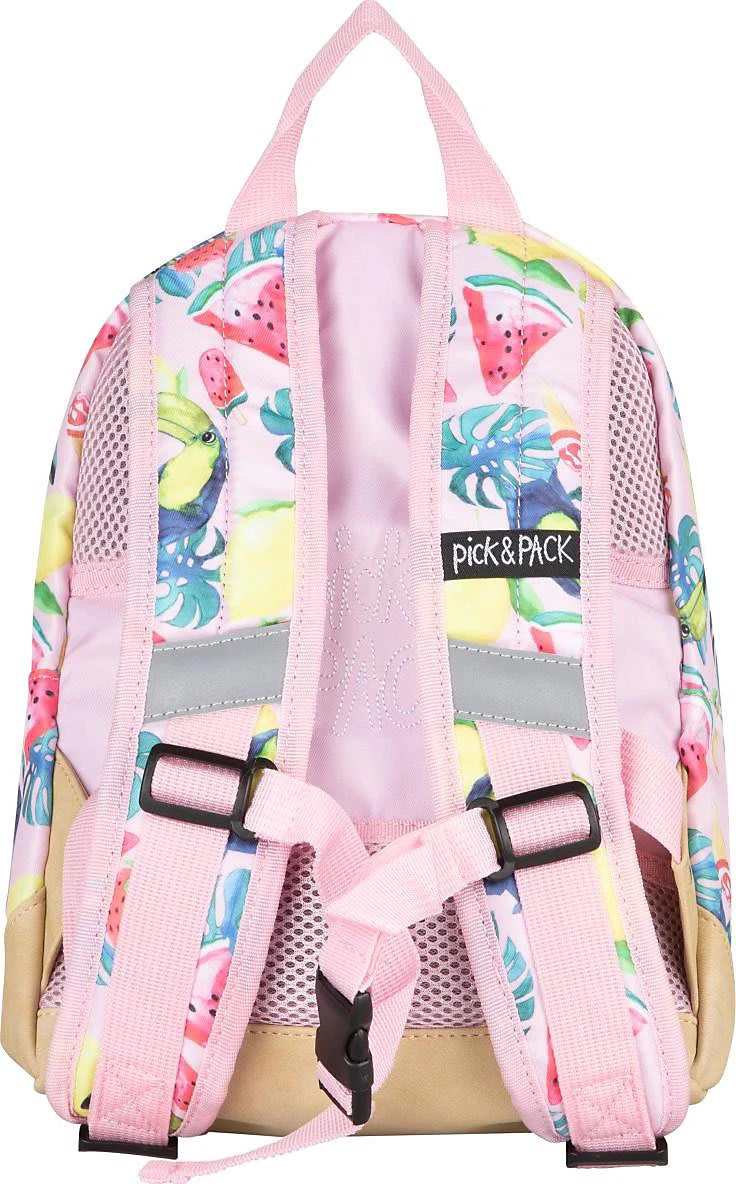Pick & PACK Kindergartenrucksack S Tropical Fruit, Soft Pink 2 Pick & PACK Kindergartenrucksack S Tropical Fruit, Soft Pink – Bild 2