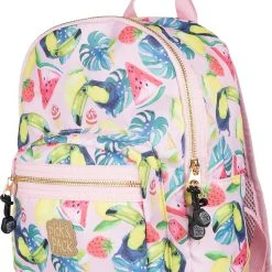 Pick & PACK Kindergartenrucksack S Tropical Fruit, Soft Pink
