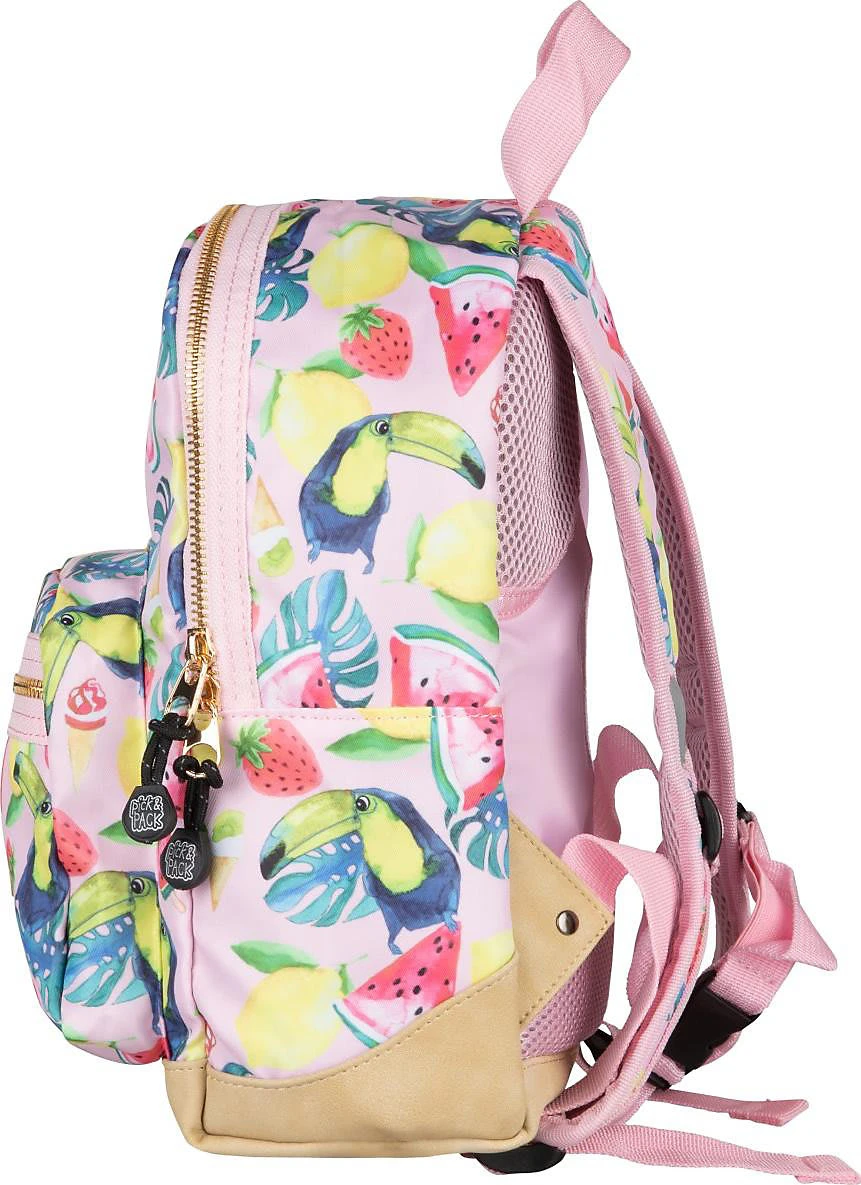 Pick & PACK Kindergartenrucksack S Tropical Fruit, Soft Pink 4 Pick & PACK Kindergartenrucksack S Tropical Fruit, Soft Pink – Bild 4