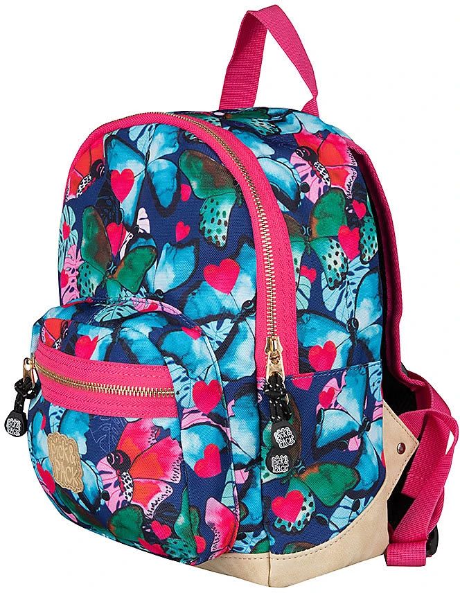 Pick & PACK Kinderrucksack S Beautiful Butterfly Navy 3 Pick & PACK Kinderrucksack S Beautiful Butterfly Navy – Bild 3