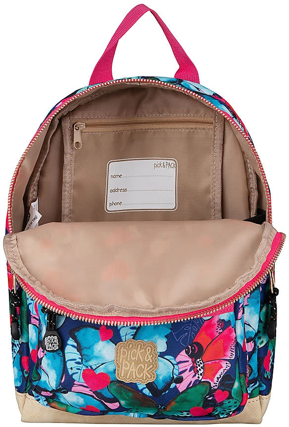 Pick & PACK Kinderrucksack S Beautiful Butterfly Navy 5 Pick & PACK Kinderrucksack S Beautiful Butterfly Navy – Bild 5