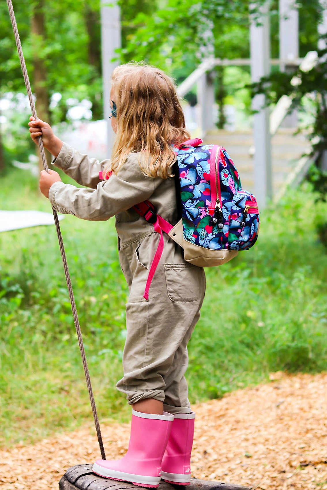 Pick & PACK Kinderrucksack S Beautiful Butterfly Navy 6 Pick & PACK Kinderrucksack S Beautiful Butterfly Navy – Bild 6