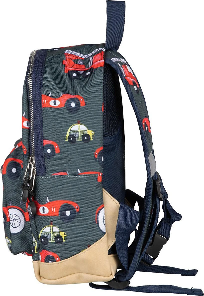 Pick & PACK Kinderrucksack S Cars Leaf Green 3 Pick & PACK Kinderrucksack S Cars Leaf Green – Bild 3