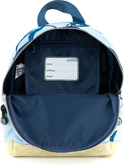 Pick & PACK Kinderrucksack XS Shark Light Blue 5 Pick & PACK Kinderrucksack XS Shark Light Blue – Bild 5