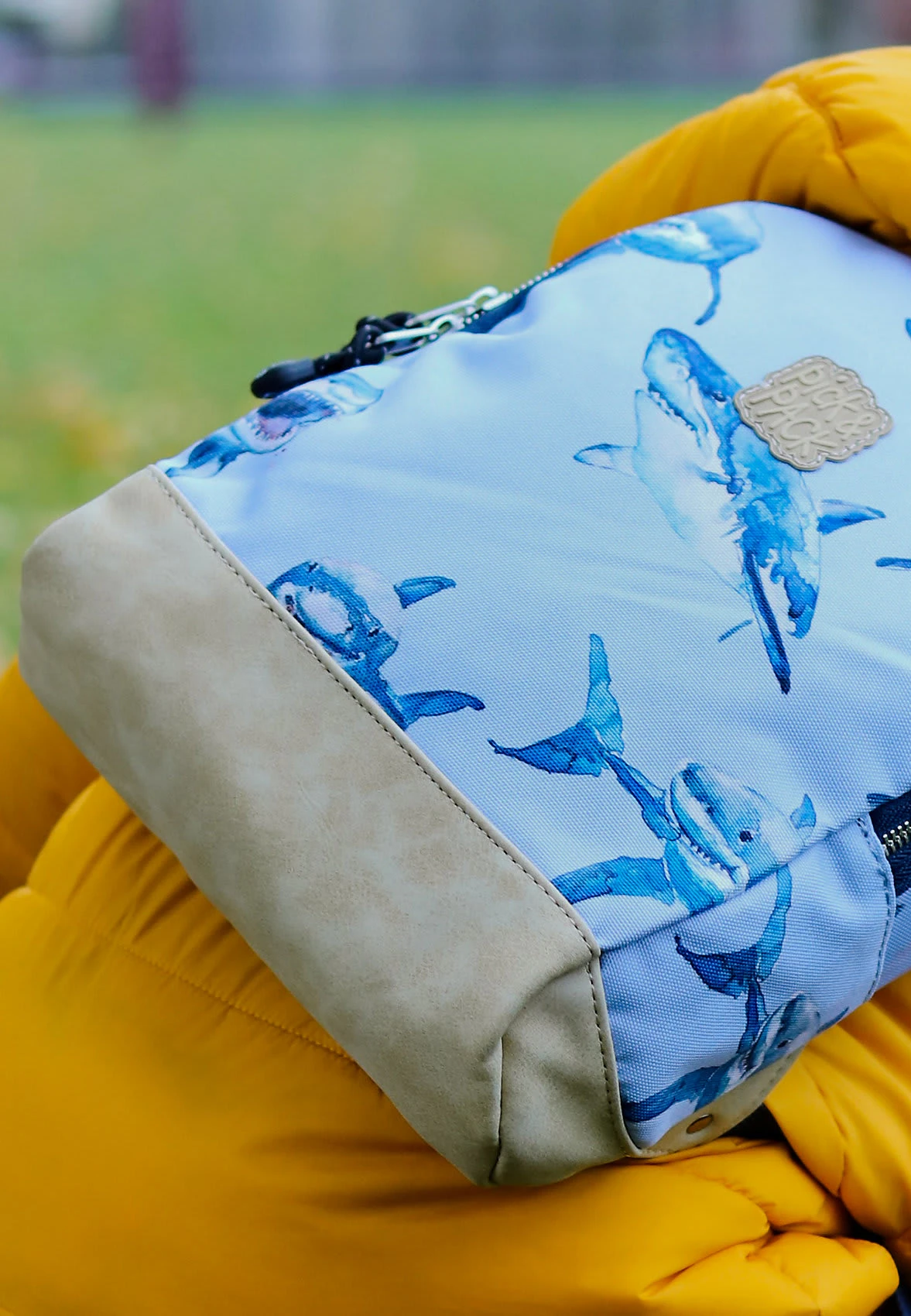 Pick & PACK Kinderrucksack XS Shark Light Blue 7 Pick & PACK Kinderrucksack XS Shark Light Blue – Bild 7