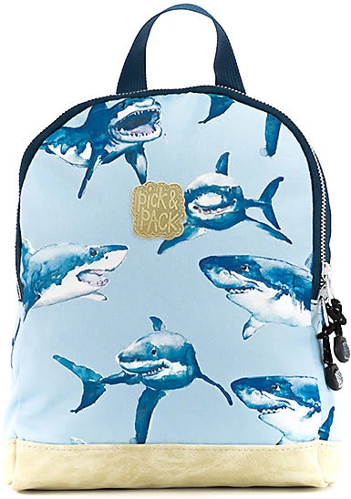 Pick & PACK Kinderrucksack XS Shark Light Blue 1 Pick & PACK Kinderrucksack XS Shark Light Blue