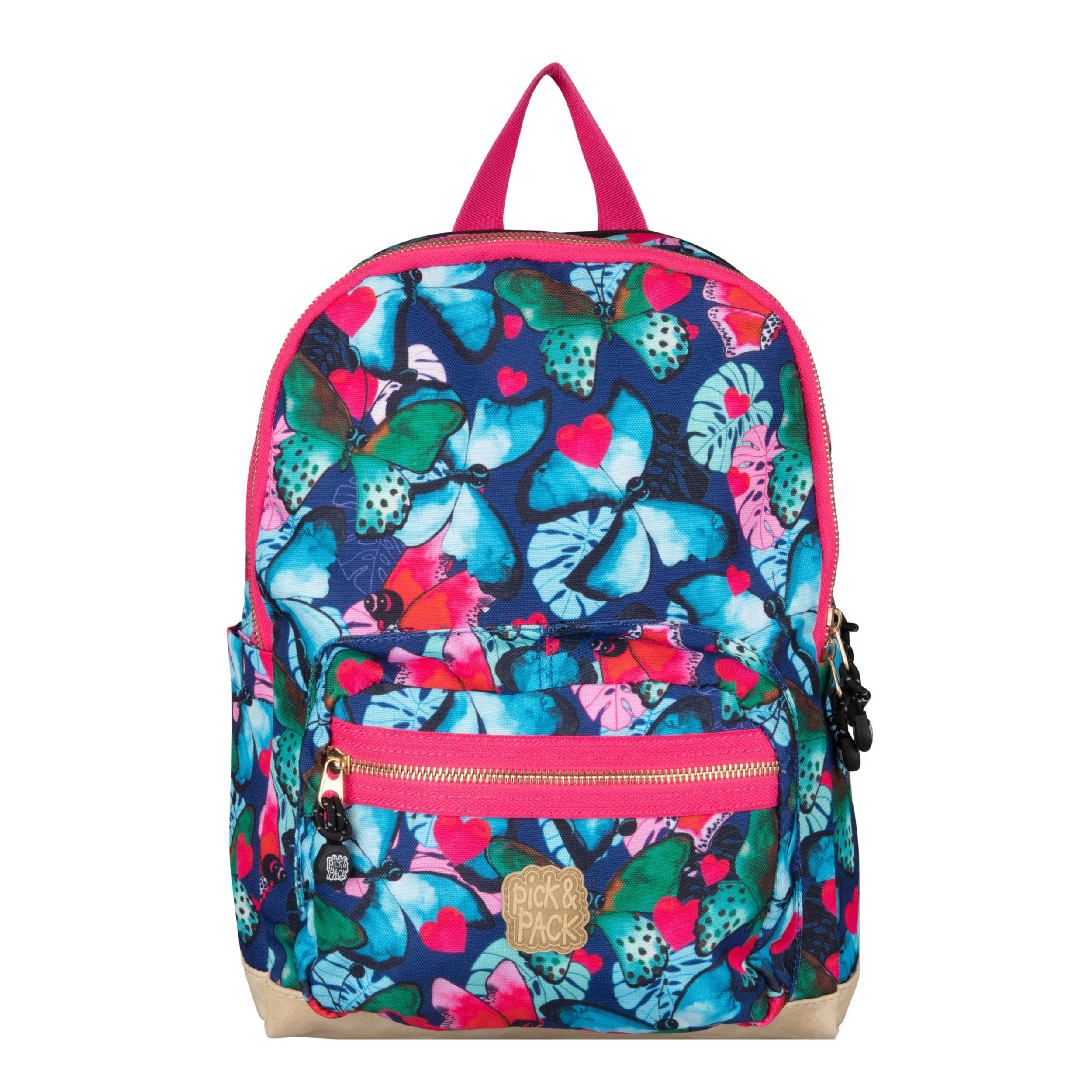 Pick & PACK Rucksack Beautiful Butterfly In Blau-schwarz 1 Pick & PACK Rucksack Beautiful Butterfly In Blau-schwarz