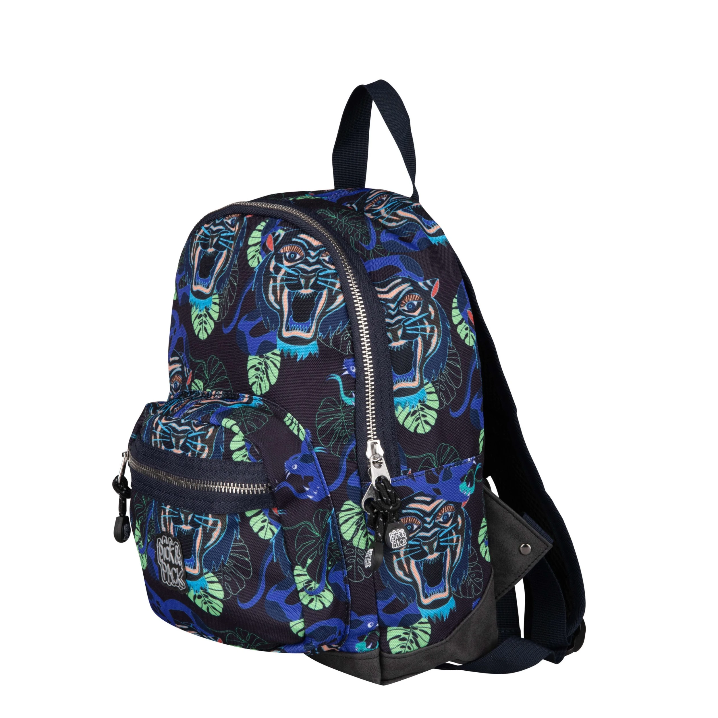 Pick & PACK Rucksack Dangerous Cat AOP In Blau-bedruckt 2 Pick & PACK Rucksack Dangerous Cat AOP In Blau-bedruckt – Bild 2