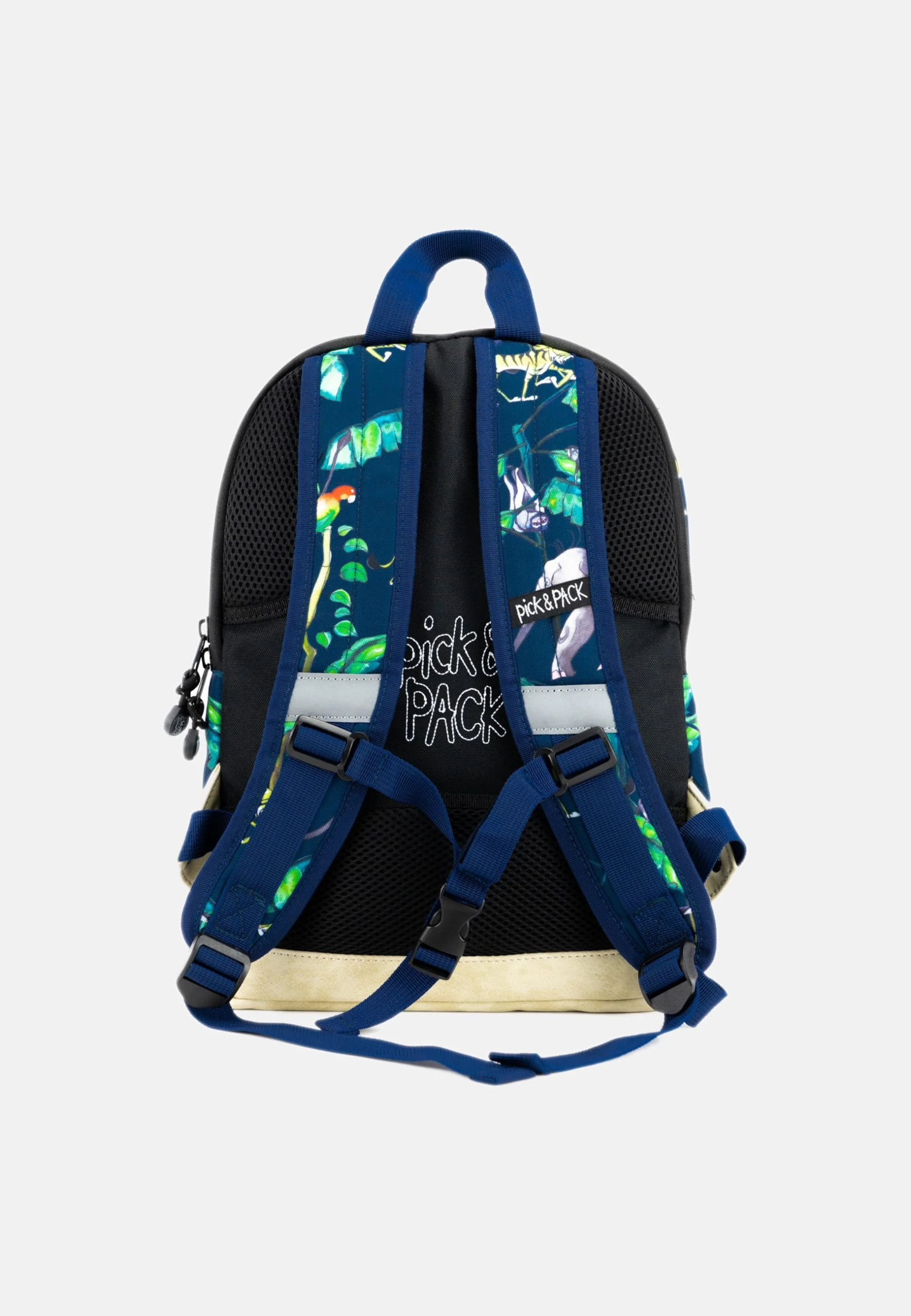 Pick & PACK Rucksack Happy Jungle M In Dunkelblau 2 Pick & PACK Rucksack Happy Jungle M In Dunkelblau – Bild 2