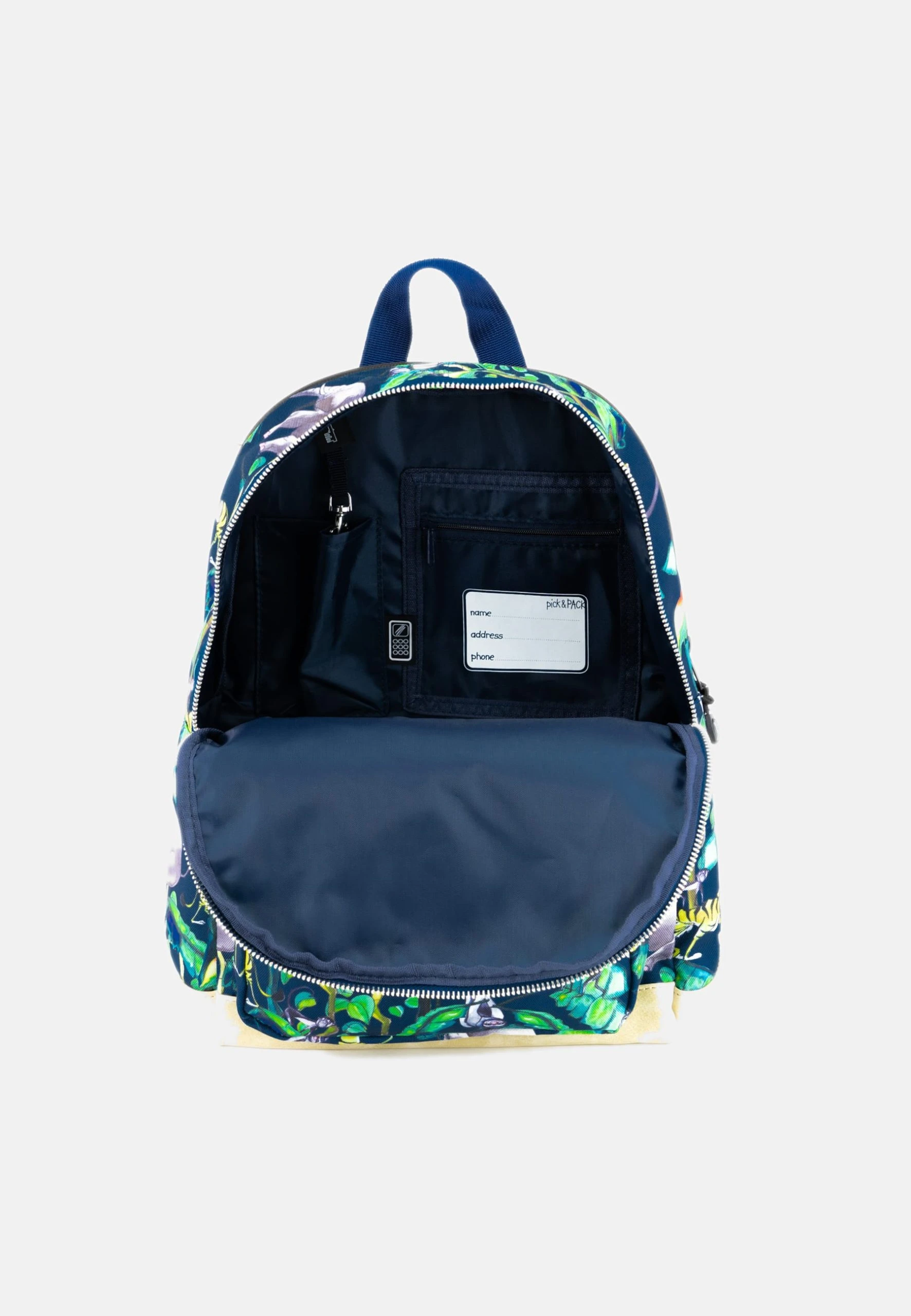 Pick & PACK Rucksack Happy Jungle M In Dunkelblau 3 Pick & PACK Rucksack Happy Jungle M In Dunkelblau – Bild 3