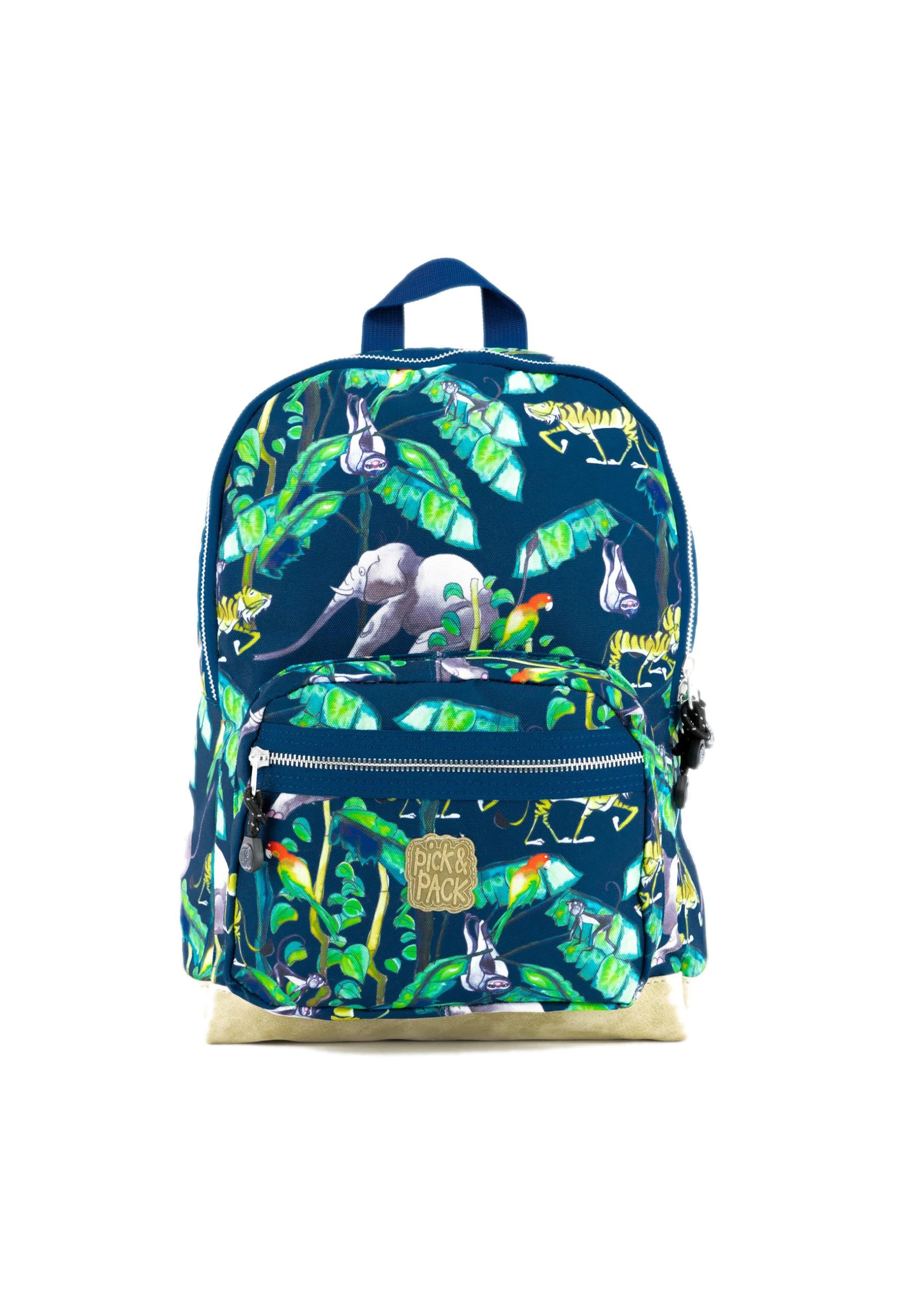 Pick & PACK Rucksack Happy Jungle M In Dunkelblau 1 Pick & PACK Rucksack Happy Jungle M In Dunkelblau