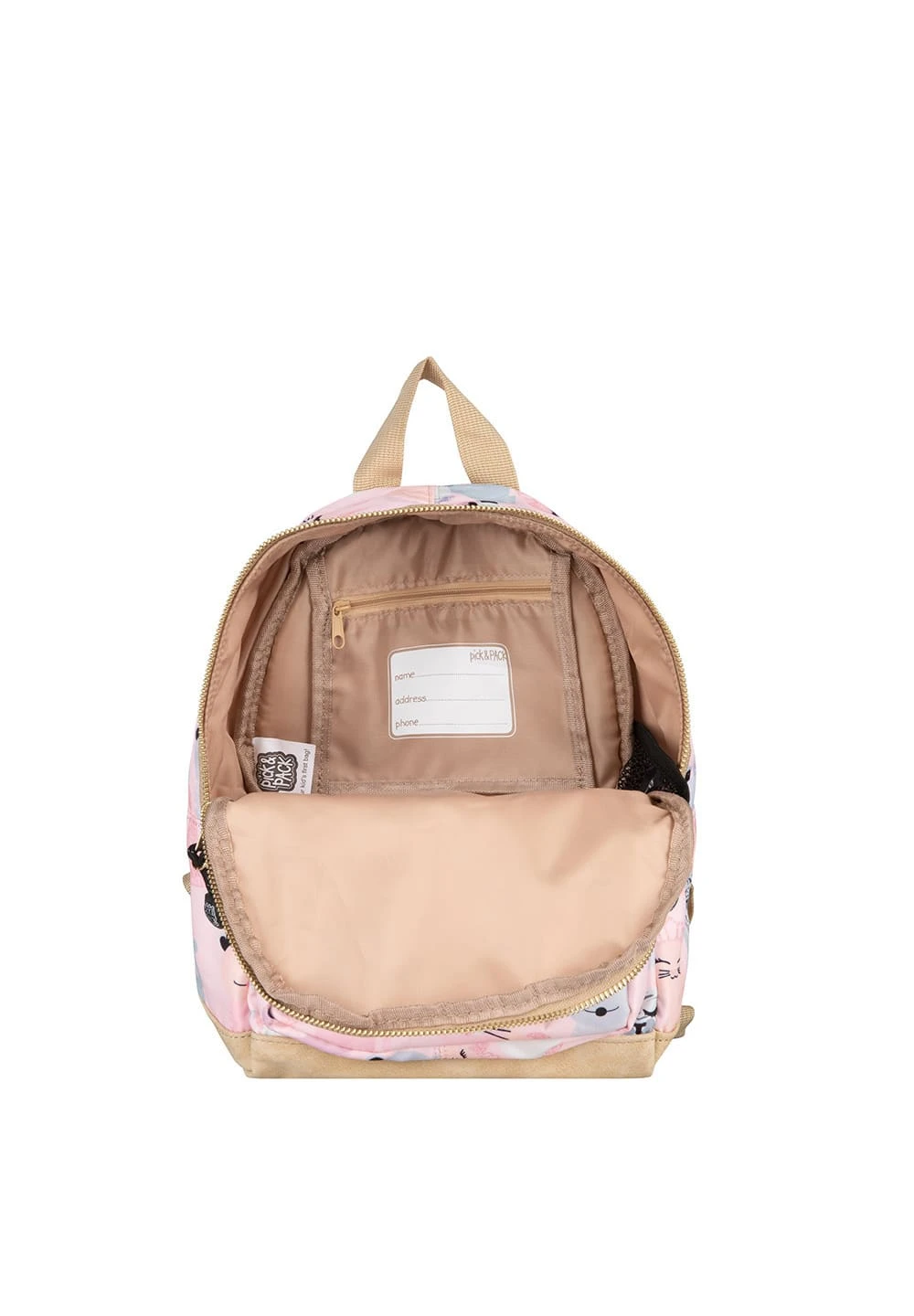 Pick & PACK Rucksack Sweet Animal S In Gold 3 Pick & PACK Rucksack Sweet Animal S In Gold – Bild 3