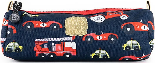 Pick & PACK Schlampermäppchen Cars Navy, Unbefüllt 1 Pick & PACK Schlampermäppchen Cars Navy, Unbefüllt