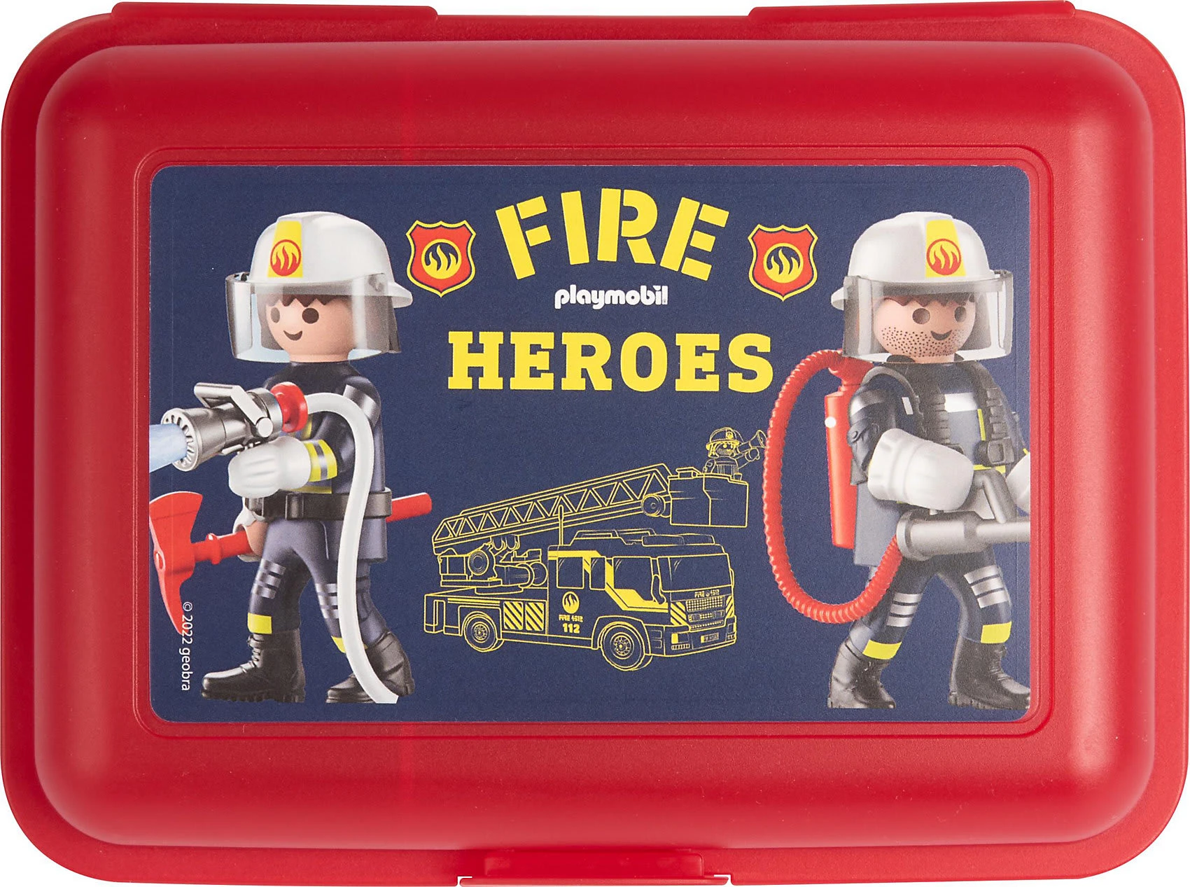 Brotdose PLAYMOBIL City Action Firemen 3 Brotdose PLAYMOBIL City Action Firemen – Bild 3