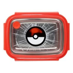 Pokémon Edelstahl-Brotdose "Pokemon" In Silber/ Rot - (L)19,5 X (B)14,2 X (H)7,2 Cm -Yeaz Geschäft pokemon edelstahl brotdose pokemon in silber rot l 19 5 x b 14 2 x h 7 2 cm 1