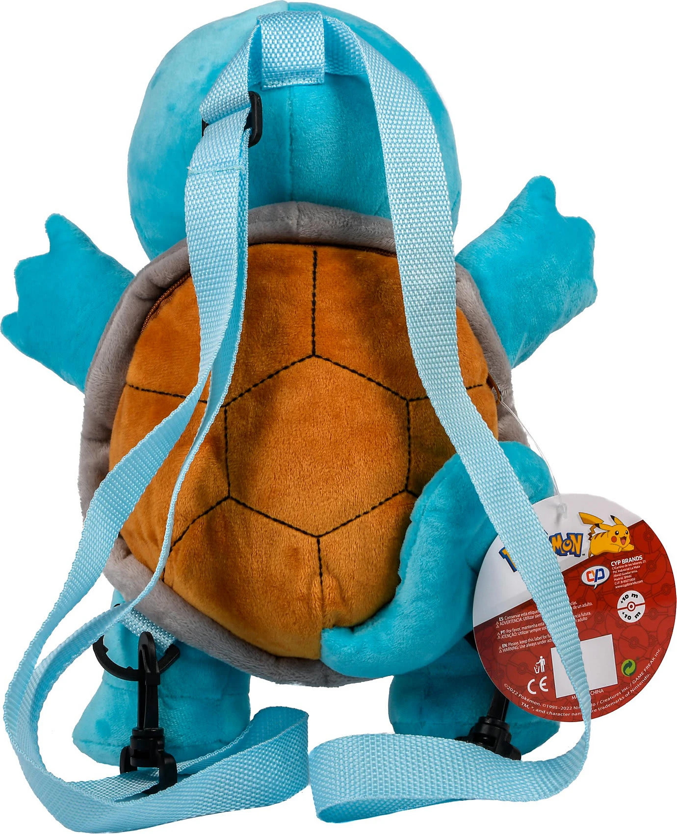 Pokémon Plüsch-Kinderrucksack Pokemon Squirtle, 35 Cm 3 Pokémon Plüsch-Kinderrucksack Pokemon Squirtle, 35 Cm – Bild 3