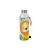 PPD Glasflasche Mit Schutzhülle 500 Ml In Happy Lion