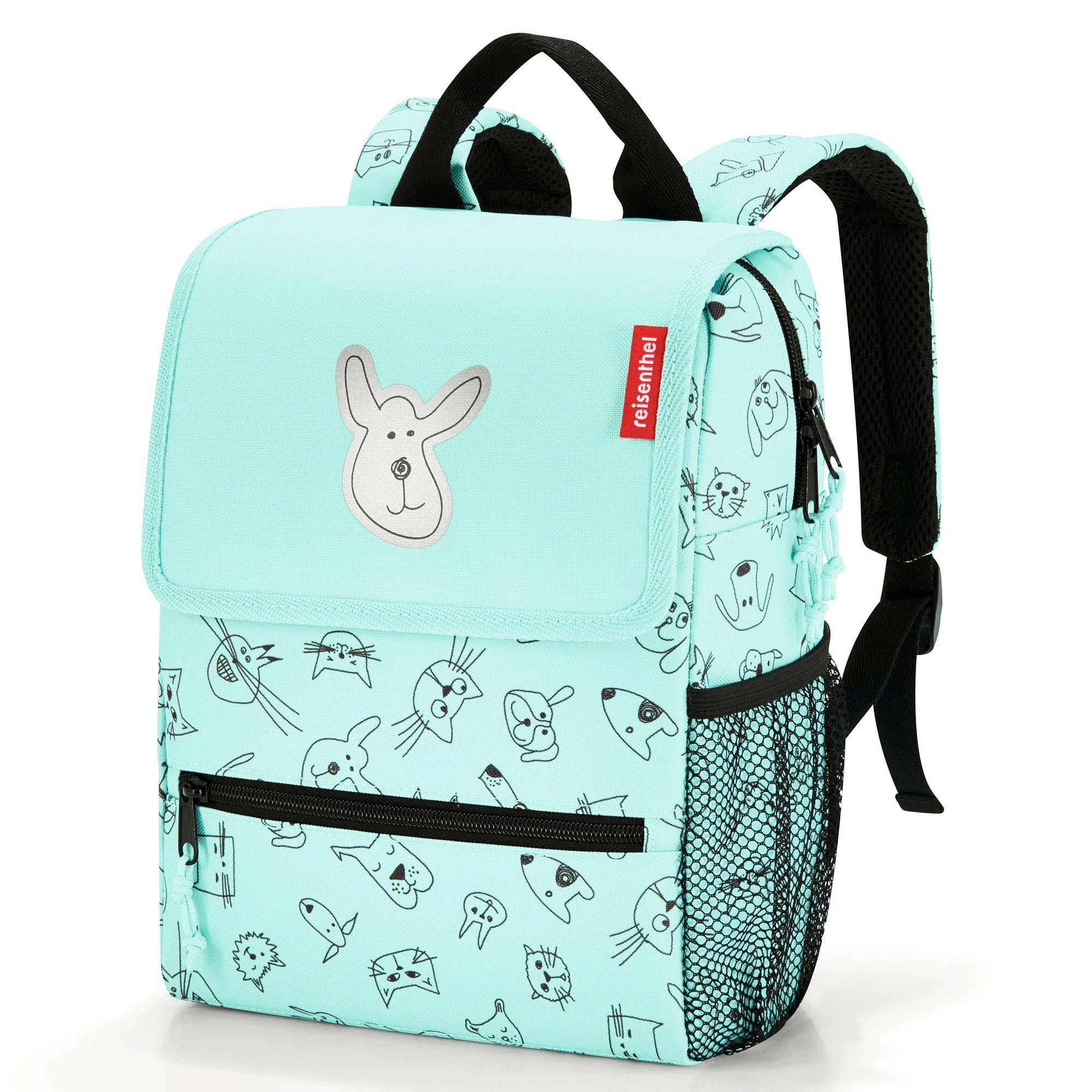 Reisenthel Kinderrucksack 28 Cm In Cats And Dogs Mint 1 Reisenthel Kinderrucksack 28 Cm In Cats And Dogs Mint
