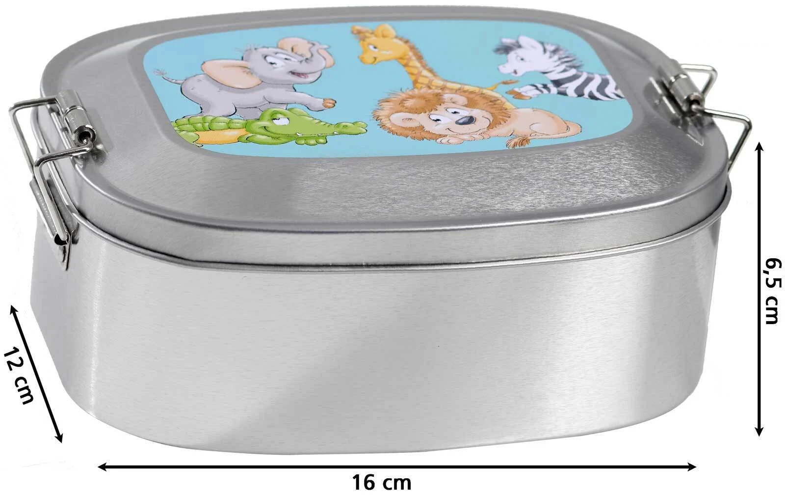 Ritzenhoff & Breker Lunchbox Happy Zoo 205 Ml In Bunt 2 Ritzenhoff & Breker Lunchbox Happy Zoo 205 Ml In Bunt – Bild 2