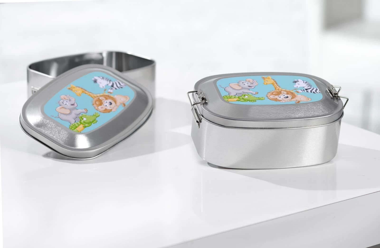 Ritzenhoff & Breker Lunchbox Happy Zoo 205 Ml In Bunt 3 Ritzenhoff & Breker Lunchbox Happy Zoo 205 Ml In Bunt – Bild 3