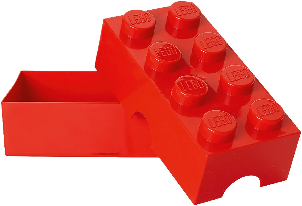 Room Copenhagen LEGO® Brotdose Rot, 10 X 20 X 7,5 Cm 1 Room Copenhagen LEGO® Brotdose Rot, 10 X 20 X 7,5 Cm