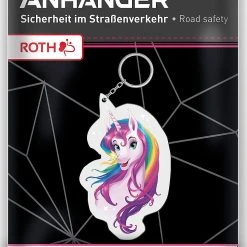 Roth Reflektor-Anhänger ReflActions Einhornportrait -Yeaz Geschäft roth reflektor anhanger reflactions einhornportrait 2