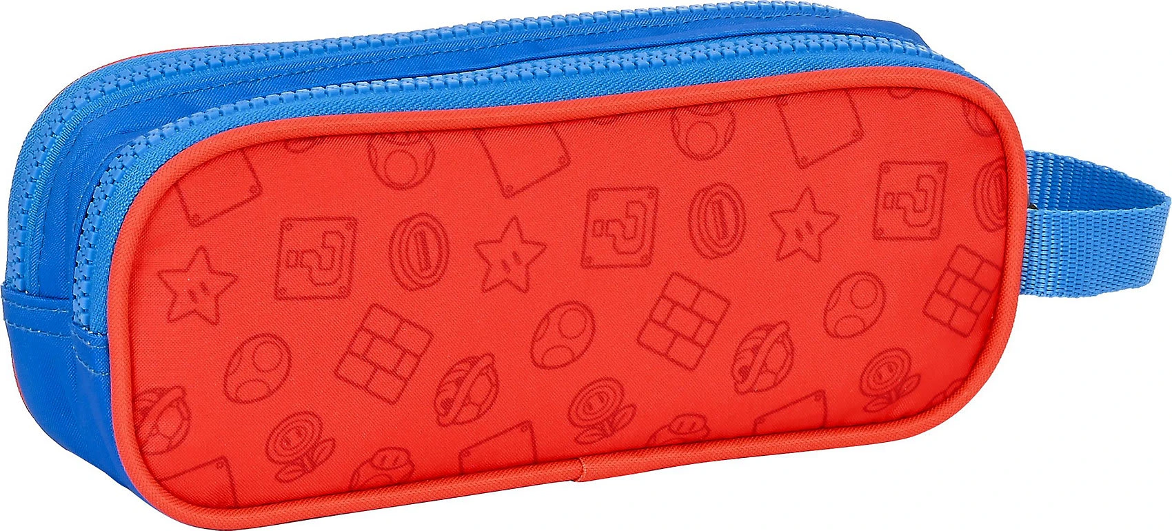 Safta Doppel-Schlampermäppchen Super Mario, Unbefüllt 2 Safta Doppel-Schlampermäppchen Super Mario, Unbefüllt – Bild 2