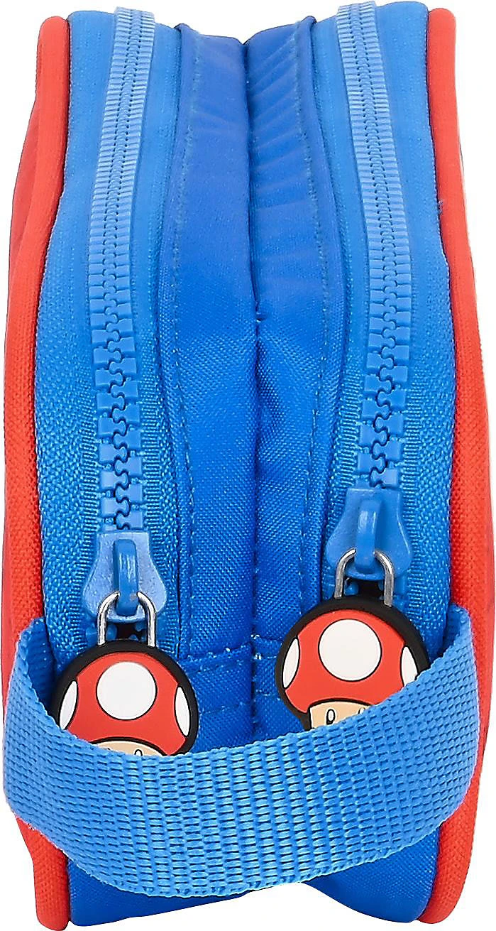 Safta Doppel-Schlampermäppchen Super Mario, Unbefüllt 4 Safta Doppel-Schlampermäppchen Super Mario, Unbefüllt – Bild 4