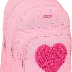 Safta Freizeitrucksack Heart. Mit 2 Fächern