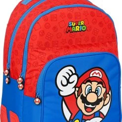 Safta Freizeitrucksack Super Mario Mit 2 Fächern