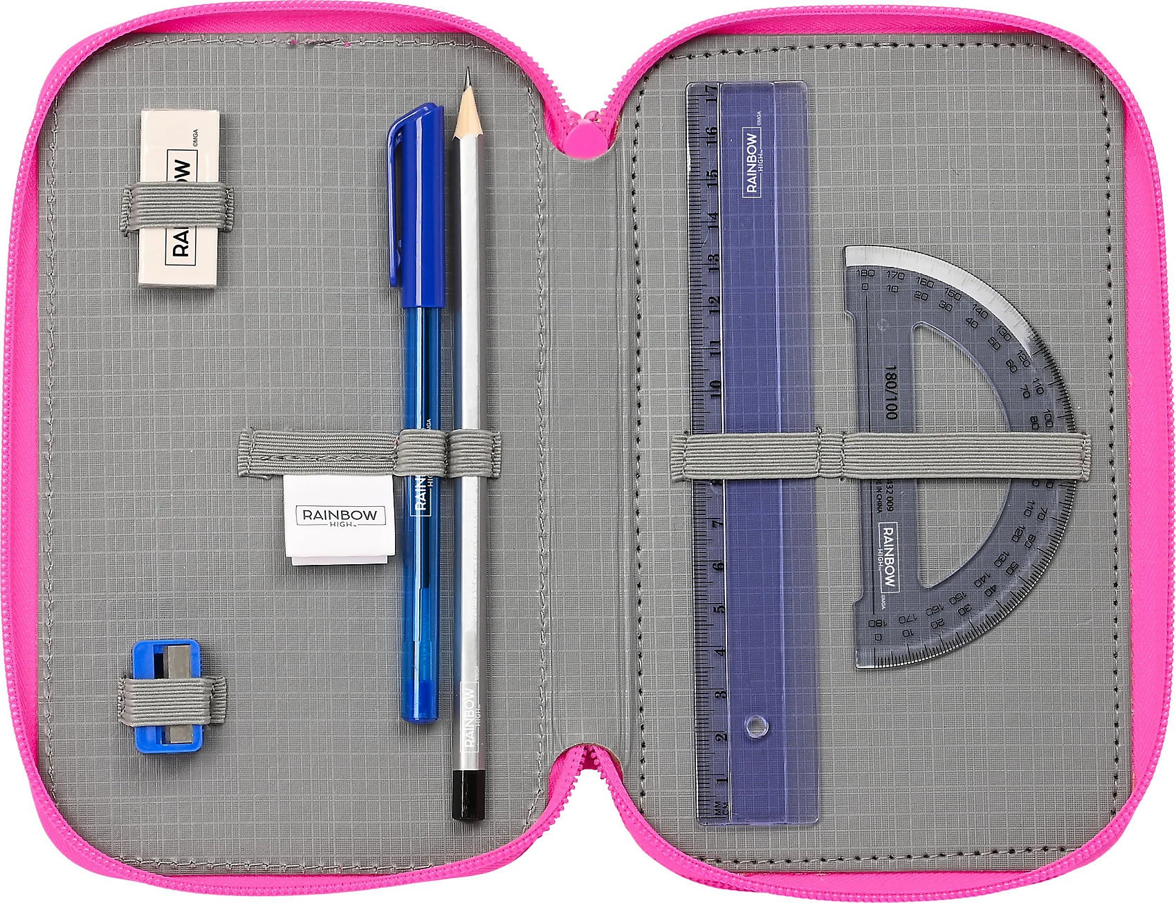 Safta Triple-Federmäppchen Rainbow High, Befüllt, 36-tlg. 4 Safta Triple-Federmäppchen Rainbow High, Befüllt, 36-tlg. – Bild 4