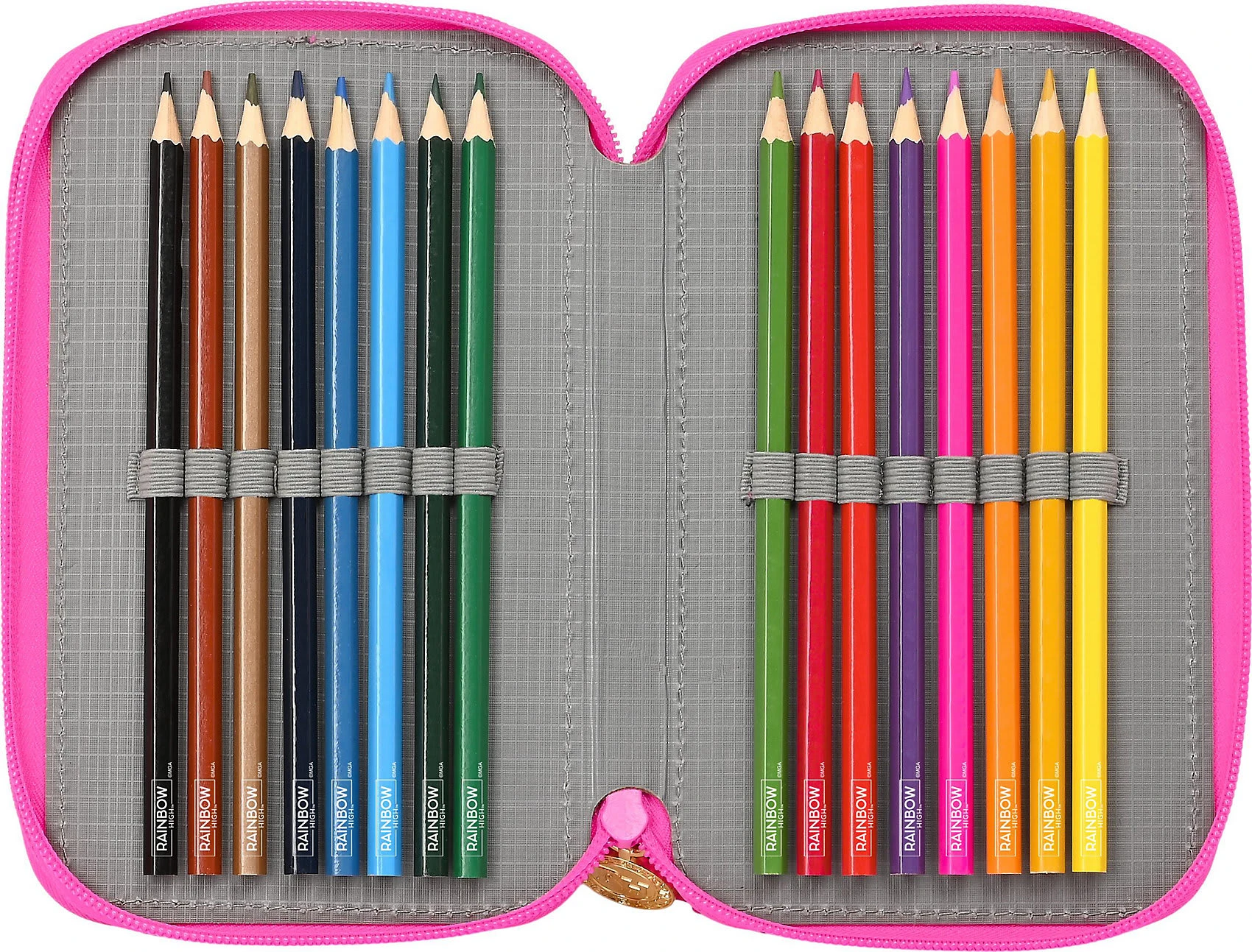 Safta Triple-Federmäppchen Rainbow High, Befüllt, 36-tlg. 5 Safta Triple-Federmäppchen Rainbow High, Befüllt, 36-tlg. – Bild 5