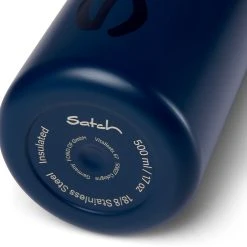 Satch Edelstahl Trinkflasche Blue Steel, 500 Ml -Yeaz Geschäft satch edelstahl trinkflasche blue steel 500 ml 4