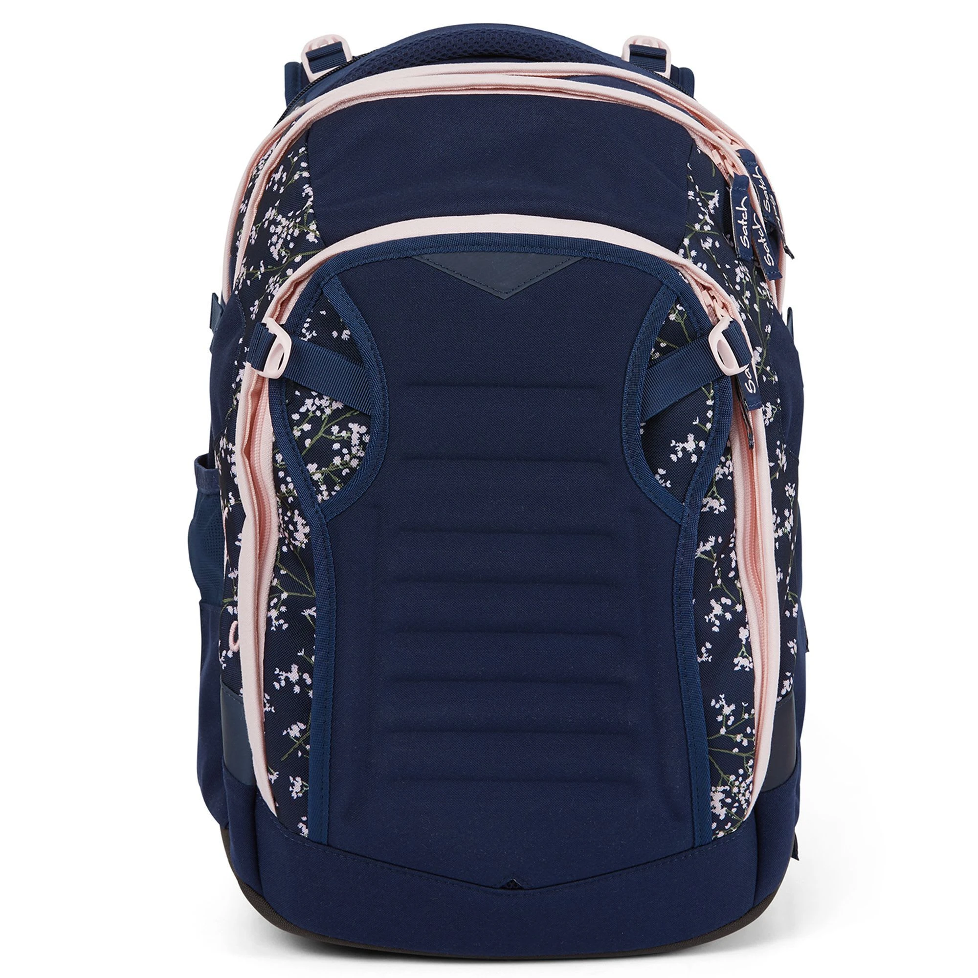 Satch Match Schulrucksack 45 Cm In Dark Blue Rose White 1 Satch Match Schulrucksack 45 Cm In Dark Blue Rose White