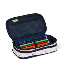 Satch Schlamperbox Happy Flakes In Weiß -Yeaz Geschäft satch schlamperbox happy flakes in weiss 1