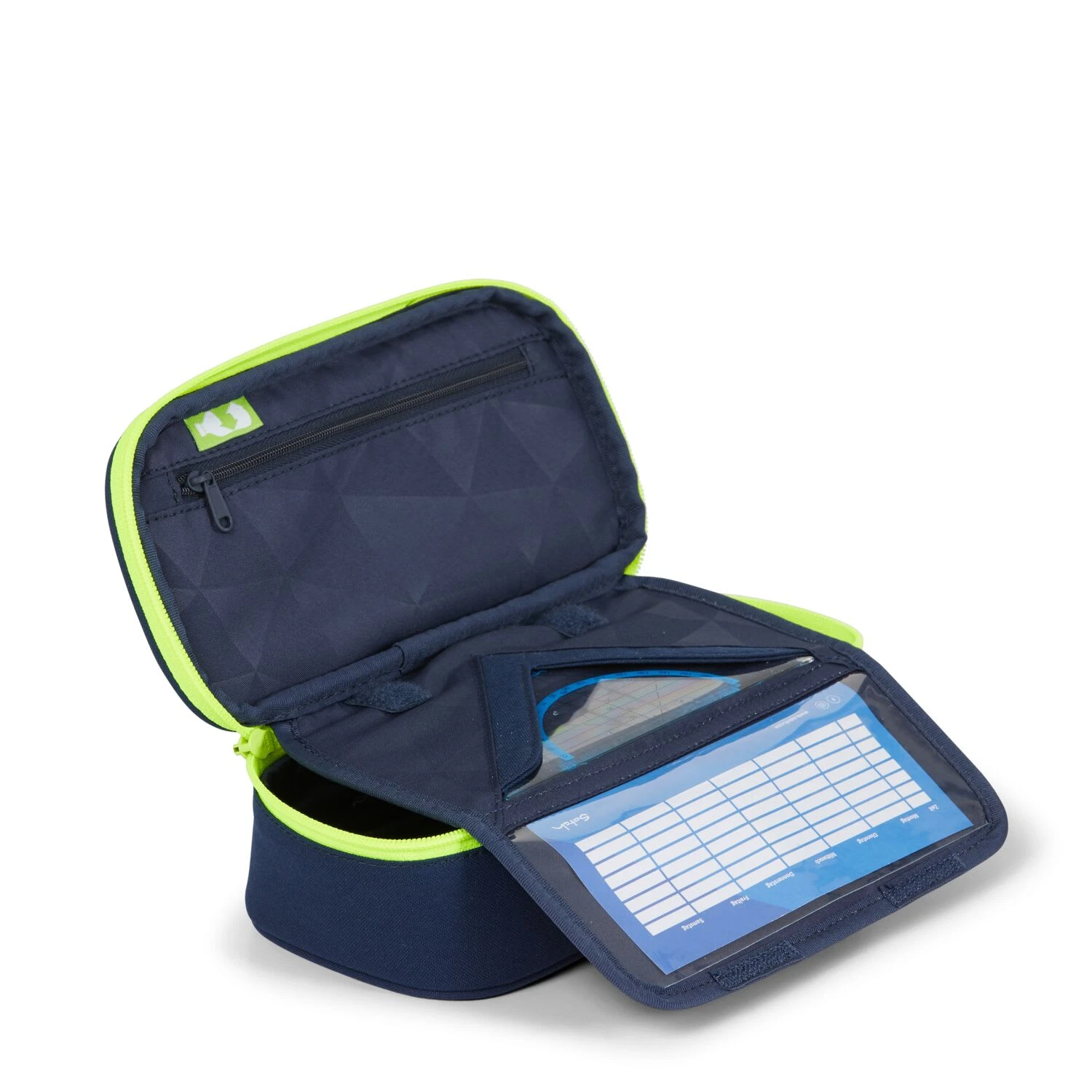 Satch Schlamperbox Toxic Yellow In Blau/gelb 3 Satch Schlamperbox Toxic Yellow In Blau/gelb – Bild 3