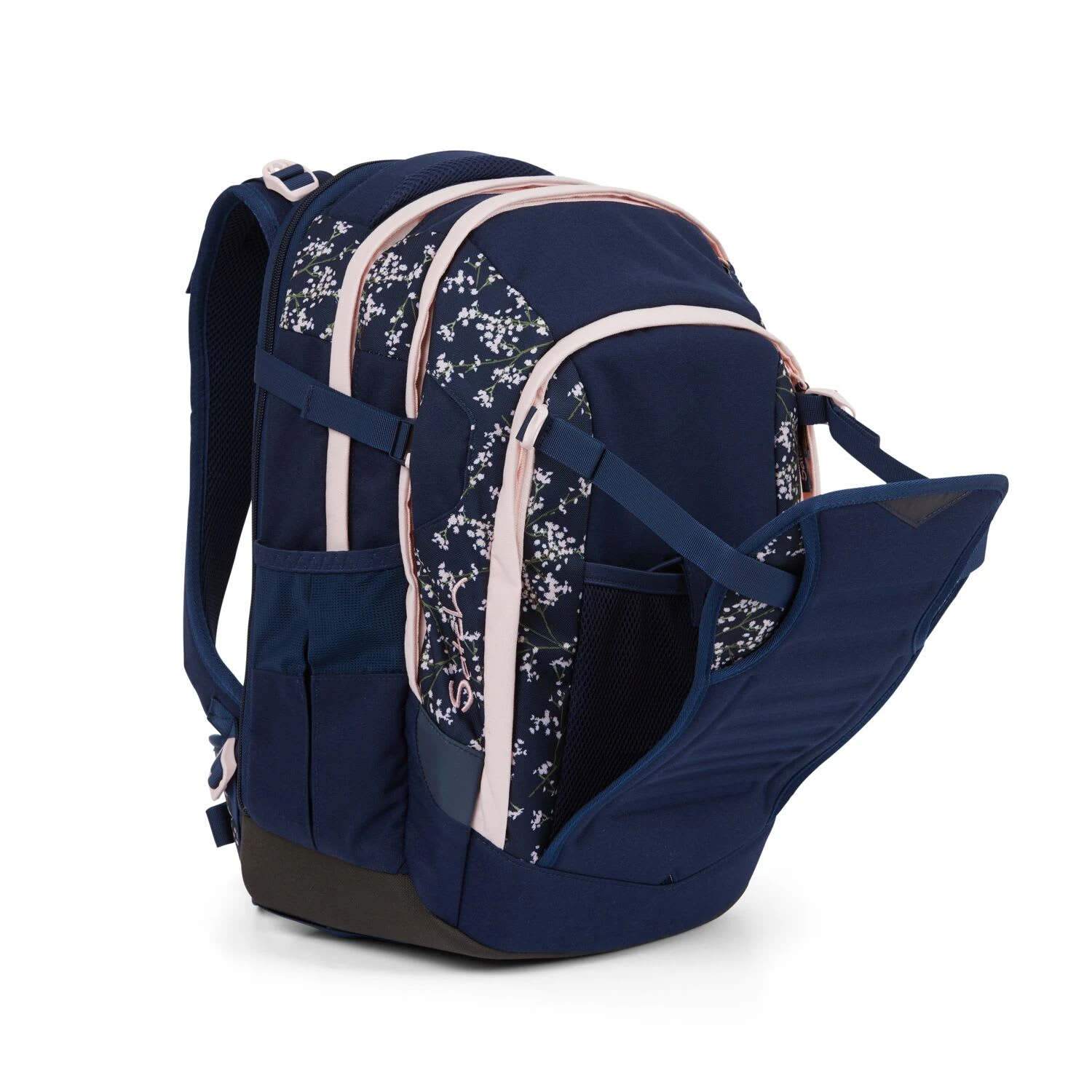 Schulrucksack Satch Match Bloomy Breeze In Blau/rosa 7 Schulrucksack Satch Match Bloomy Breeze In Blau/rosa – Bild 7