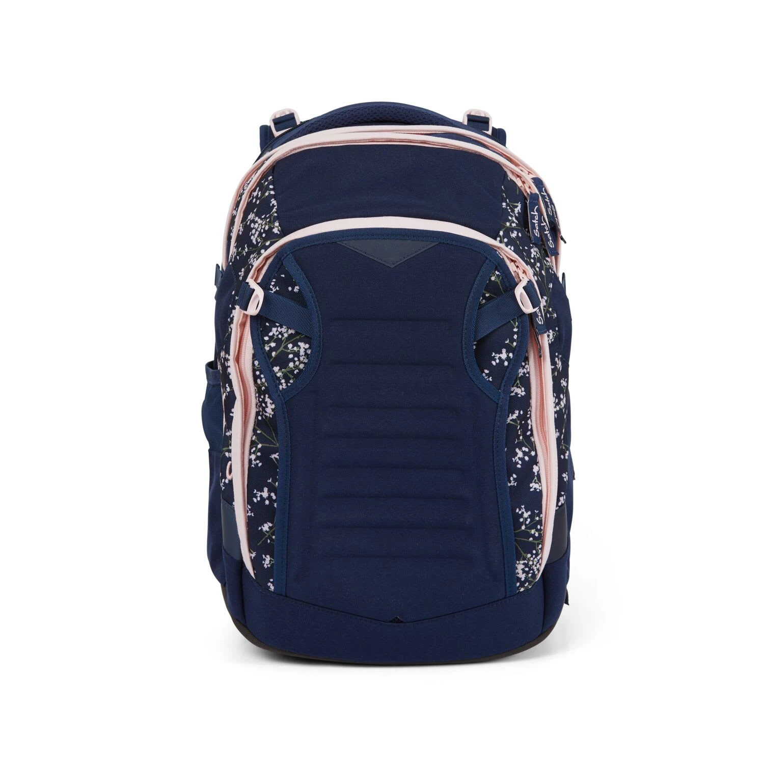Schulrucksack Satch Match Bloomy Breeze In Blau/rosa 1 Schulrucksack Satch Match Bloomy Breeze In Blau/rosa