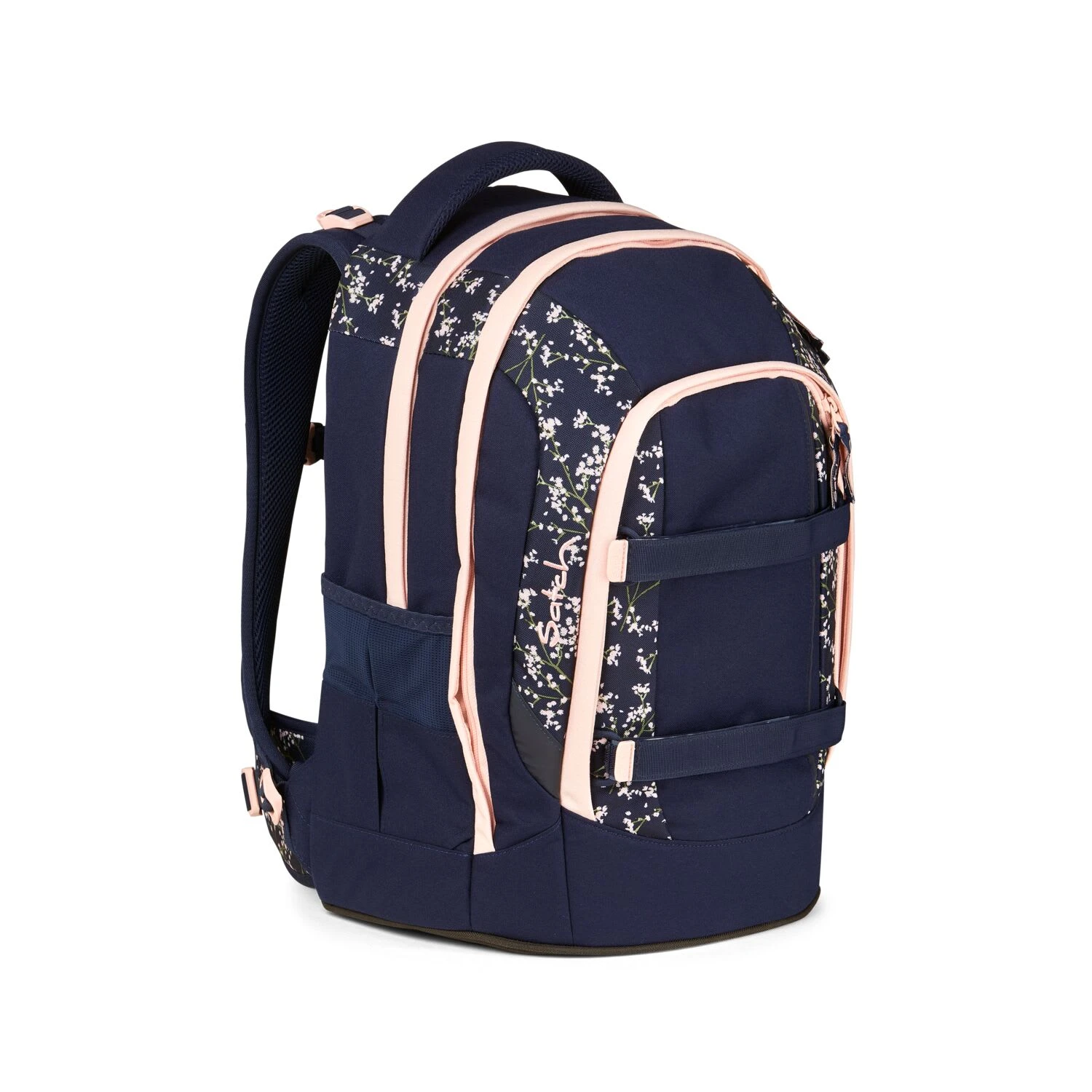 Schulrucksack Satch Pack Bloomy Breeze In Blau/rosa 2 Schulrucksack Satch Pack Bloomy Breeze In Blau/rosa – Bild 2