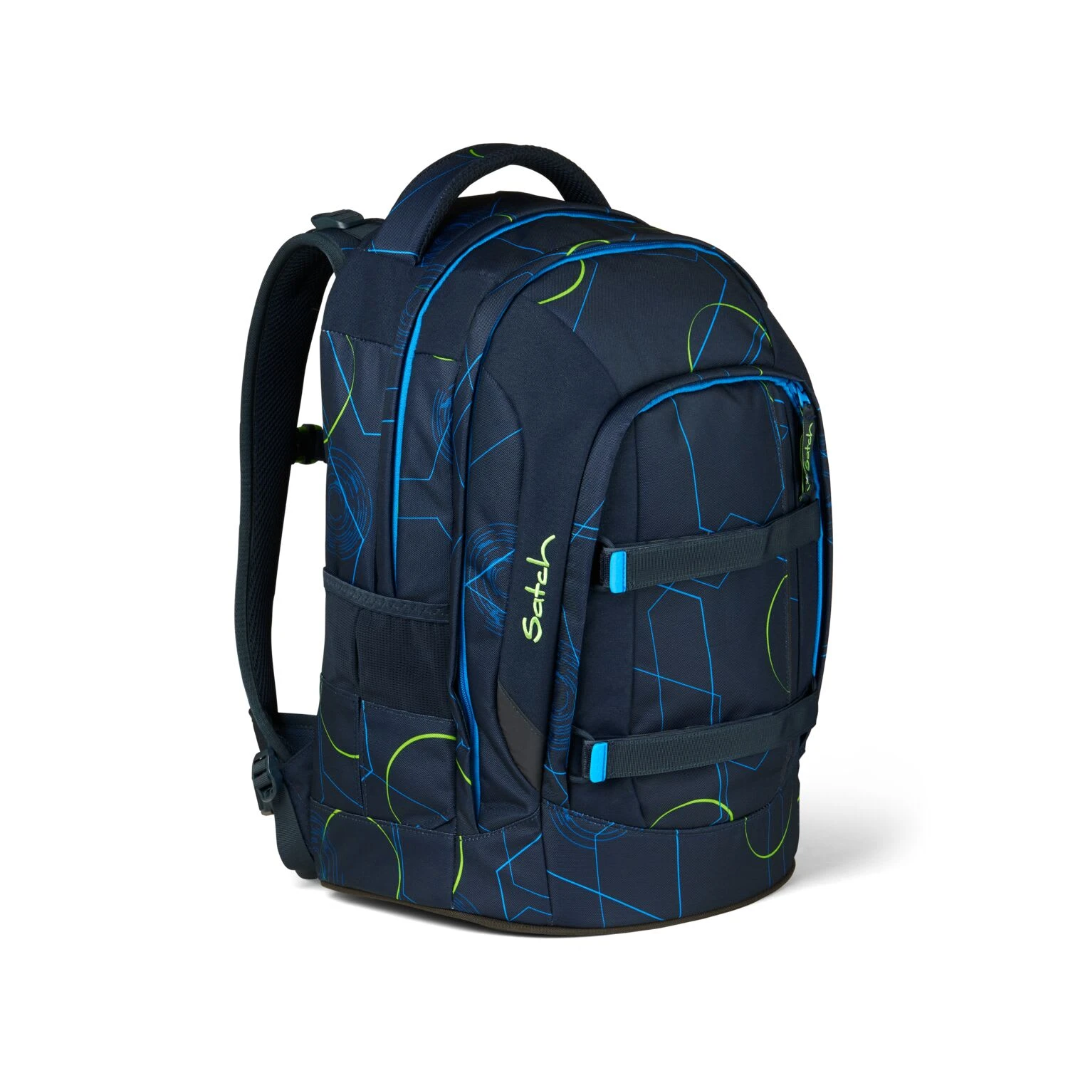 Schulrucksack Satch Pack Blue Tech In Blau 2 Schulrucksack Satch Pack Blue Tech In Blau – Bild 2