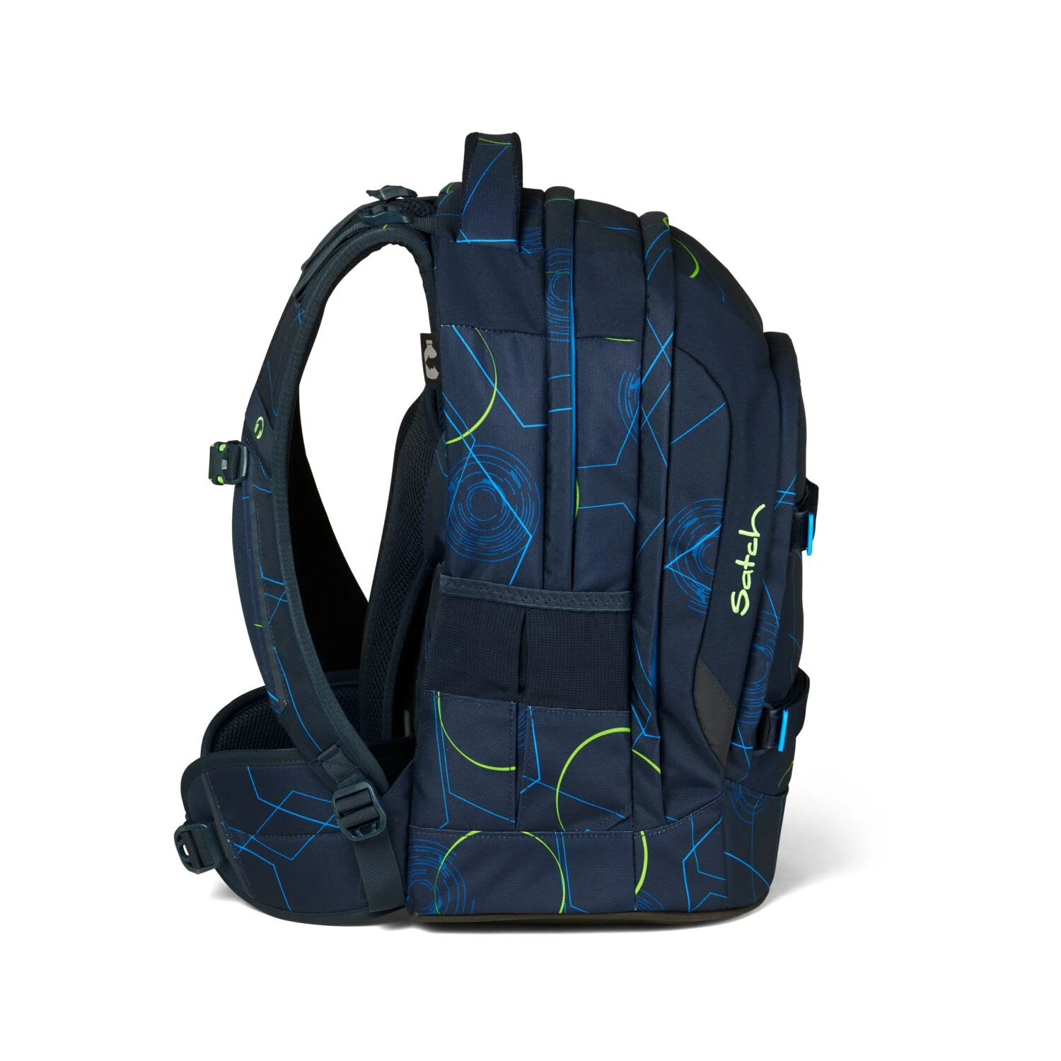 Schulrucksack Satch Pack Blue Tech In Blau 3 Schulrucksack Satch Pack Blue Tech In Blau – Bild 3
