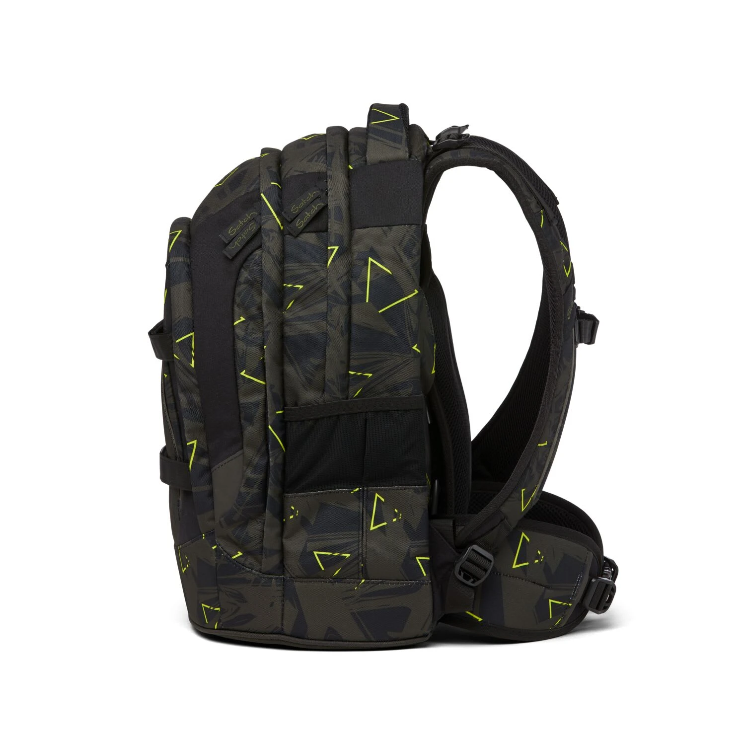 Schulrucksack Satch Pack Geo Storm In Grün/gelb 7 Schulrucksack Satch Pack Geo Storm In Grün/gelb – Bild 7