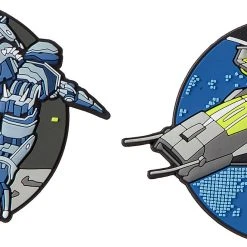 Schneiders Patches Alien Dino & Starfighter