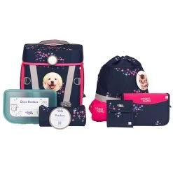 SCHOOL-MOOD Hero Air+ Schulranzen-Set 7tlg. In Leni