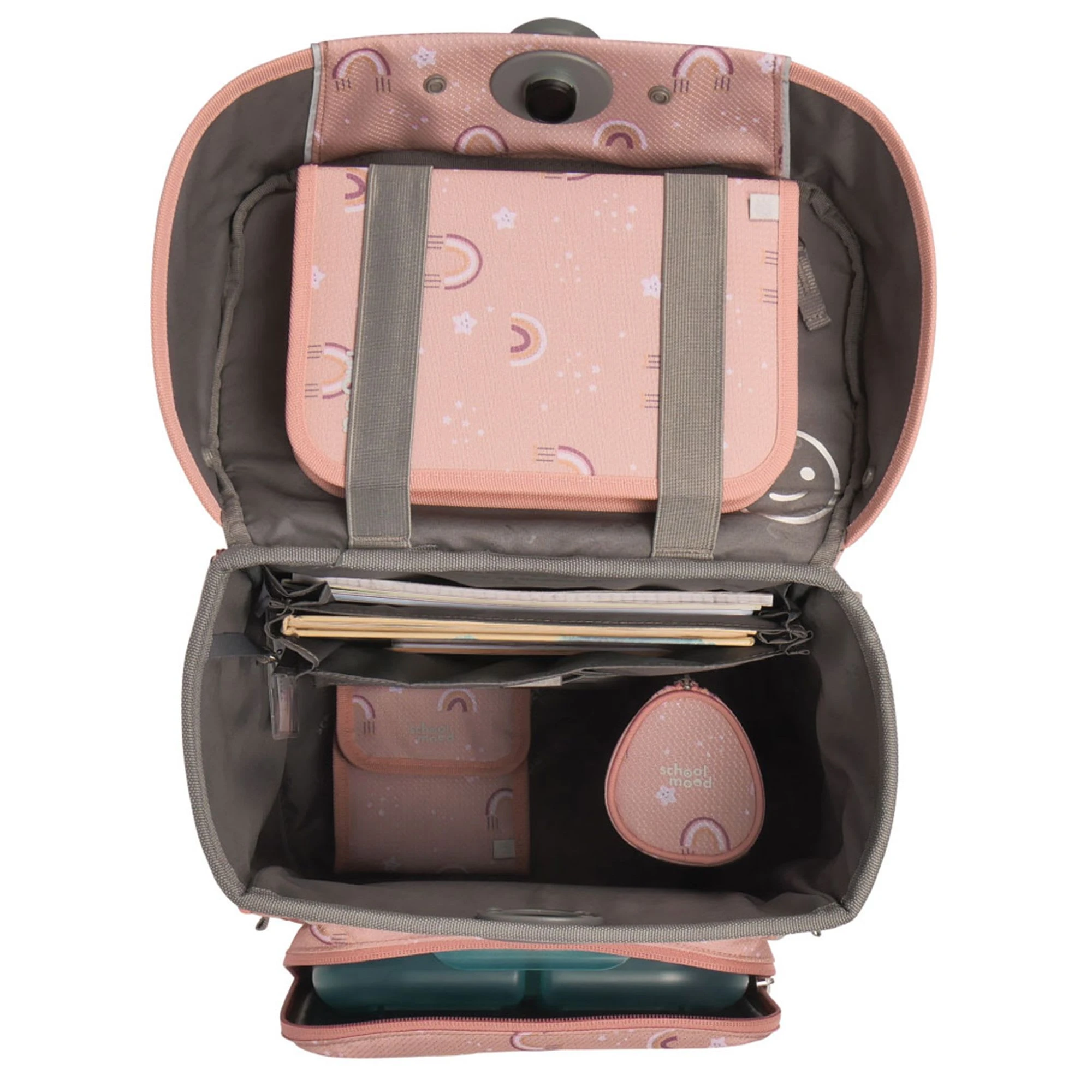 SCHOOL-MOOD Hero Maxx Air+ Schulranzen-Set 7tlg. In Aqua 7 SCHOOL-MOOD Hero Maxx Air+ Schulranzen-Set 7tlg. In Aqua – Bild 7