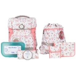SCHOOL-MOOD Hero Maxx Air+ Schulranzen-Set 7tlg. In Dragonfly