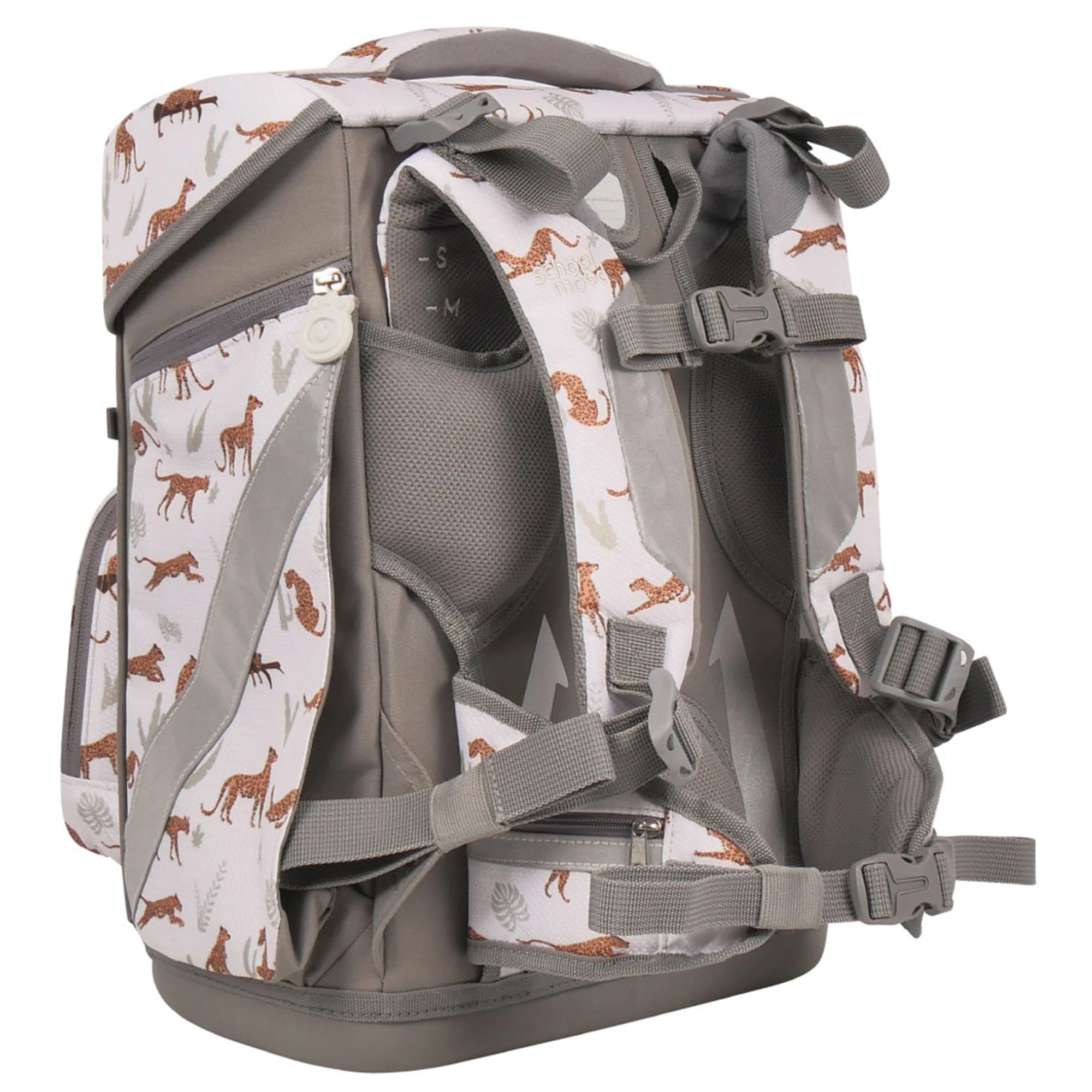 SCHOOL-MOOD Hero Maxx Air+ Schulranzen-Set 7tlg. In Leopard 4 SCHOOL-MOOD Hero Maxx Air+ Schulranzen-Set 7tlg. In Leopard – Bild 4