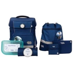 SCHOOL-MOOD Hero Maxx Air+ Schulranzen-Set 7tlg. In Paul