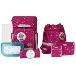 SCHOOL-MOOD Rebel Air+ Schulranzen-Set 8-teilig In Hannah
