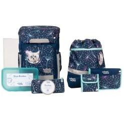 SCHOOL-MOOD Rebel Air+ Schulranzen-Set 8-teilig In Lina